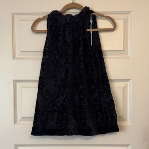 Brand New with Tags Max Studio Black Sleeveless Top